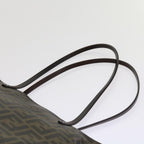FENDI Zucca Canvas Tote Bag Black Brown63397