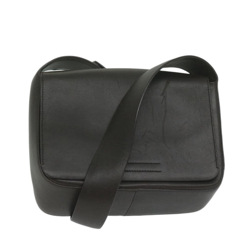 PRADA Shoulder Bag Leather Brown  63403