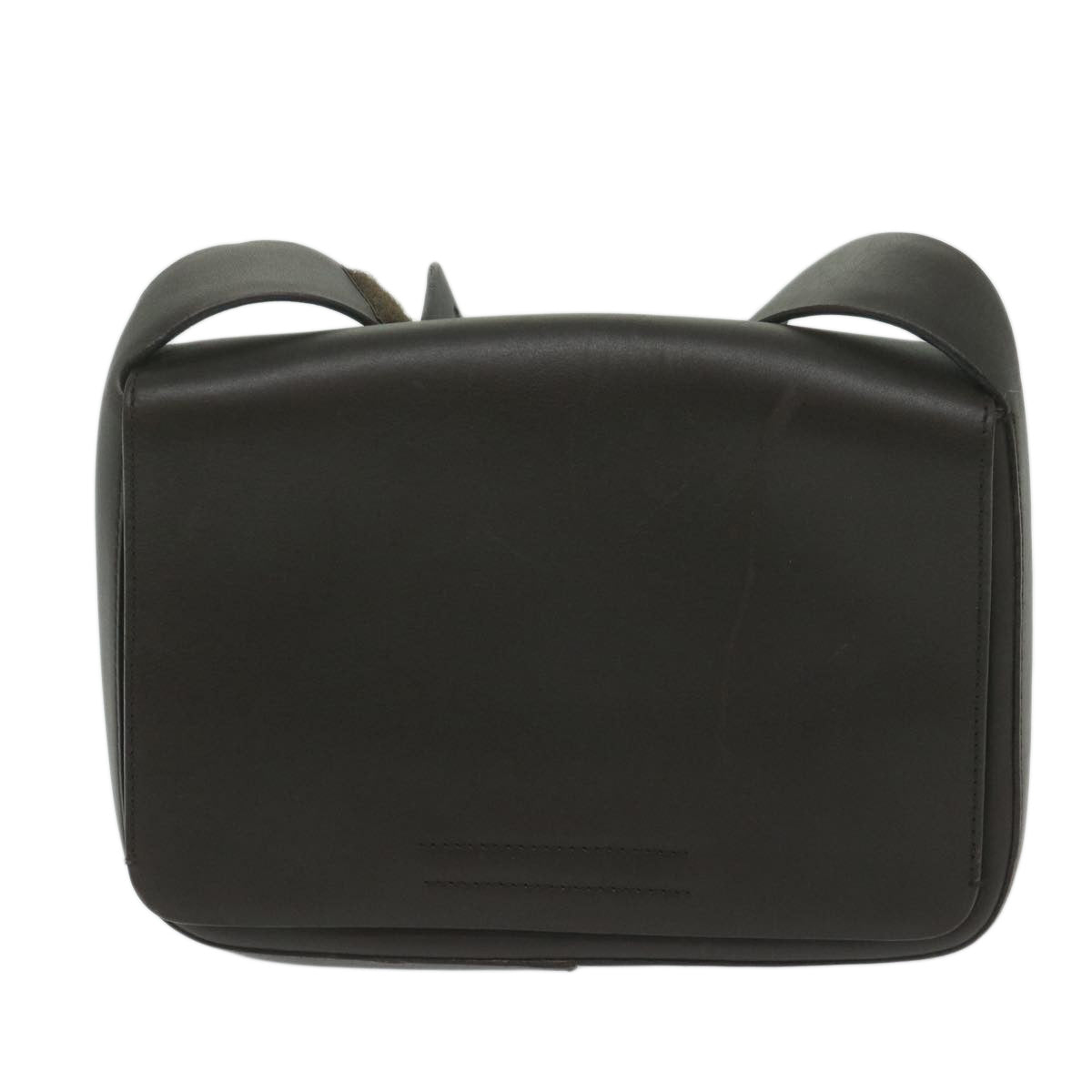 PRADA Shoulder Bag Leather Brown  63403