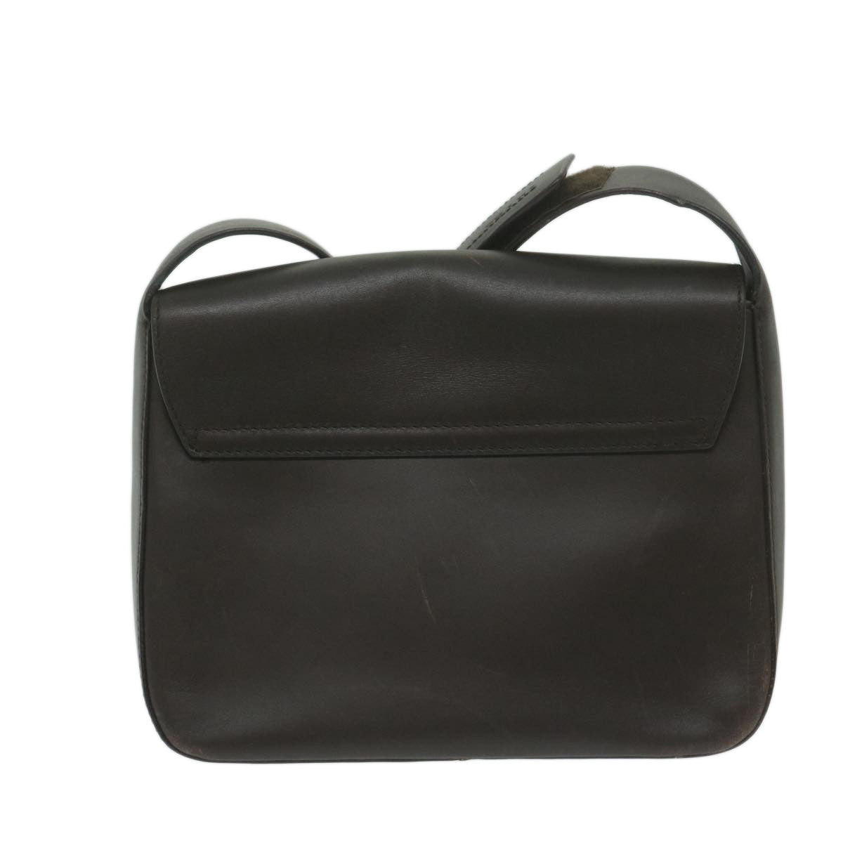 PRADA Shoulder Bag Leather Brown  63403