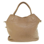 PRADA Tote Bag Leather 2way Beige  63447