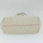 FENDI Zucca Canvas Tote Bag White63448