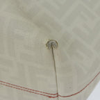 FENDI Zucca Canvas Tote Bag White63448