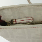 FENDI Zucca Canvas Tote Bag White63448
