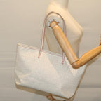 FENDI Zucca Canvas Tote Bag White63448