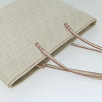 FENDI Zucca Canvas Tote Bag White63448