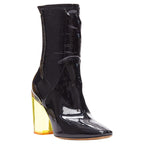 Dior Raf Simons Patent Lucite Boots