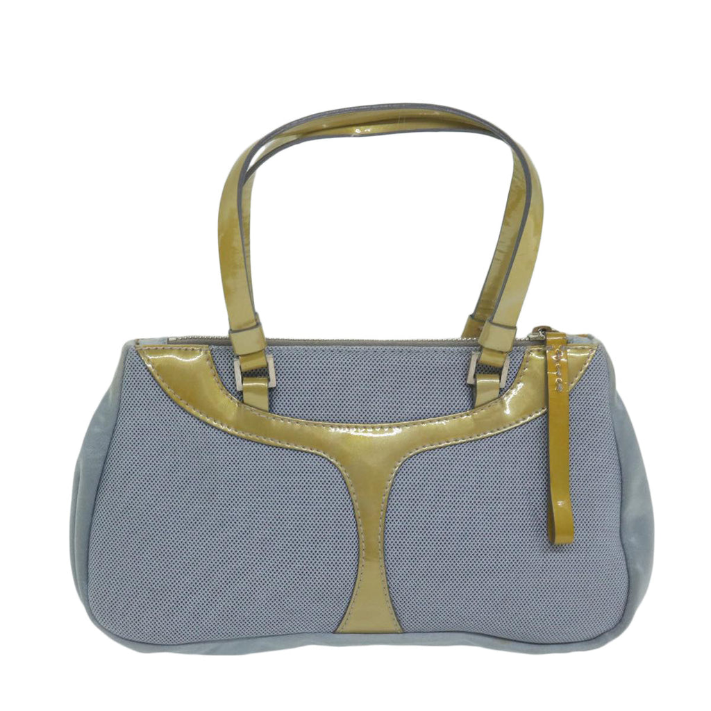 PRADA Hand Bag Nylon Light Blue  63490