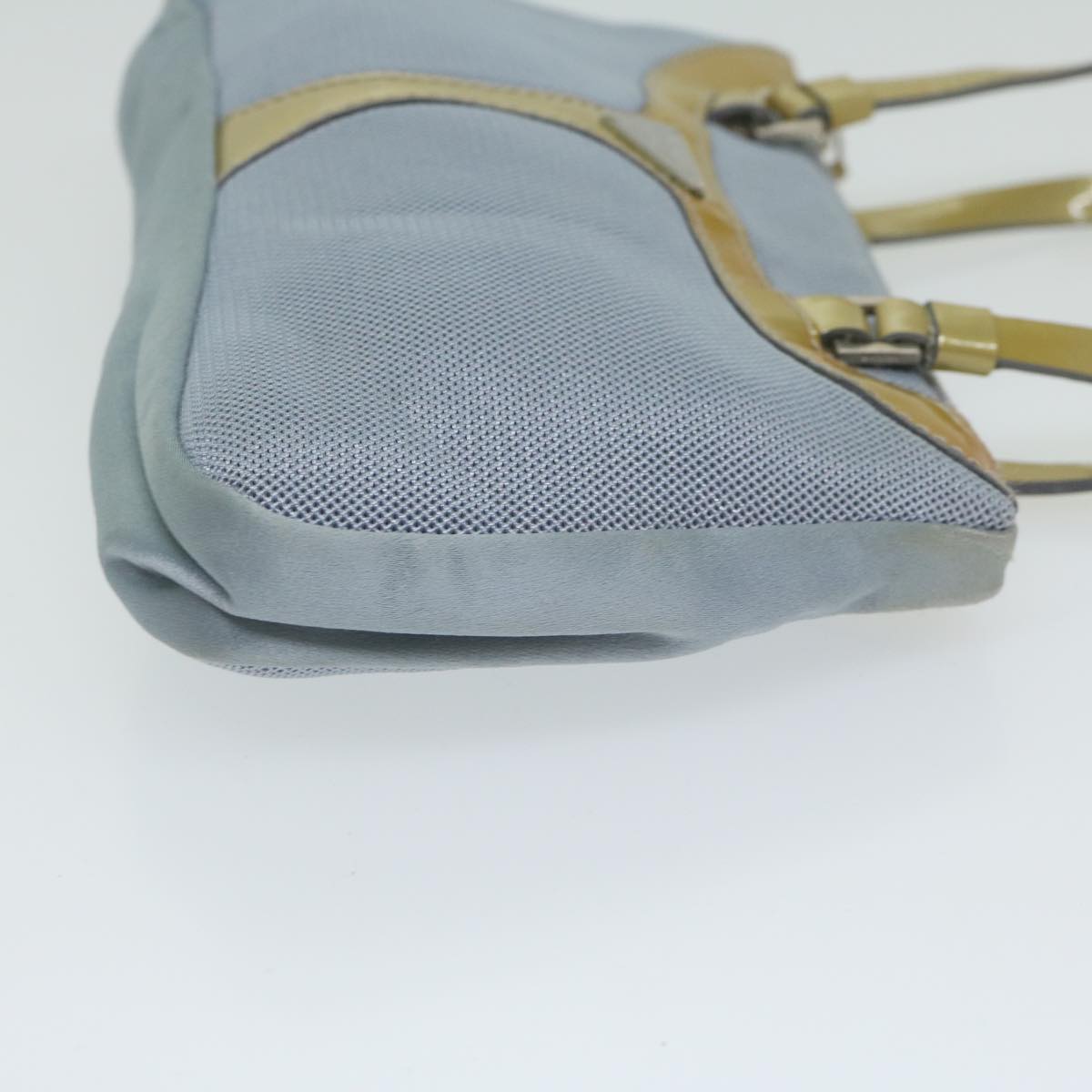PRADA Hand Bag Nylon Light Blue  63490