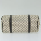 CELINE Macadam Canvas Hand Bag PVC Leather Whe  63493