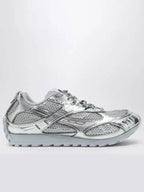 Bottega Veneta Orbit Low-Top Sneakers Silver