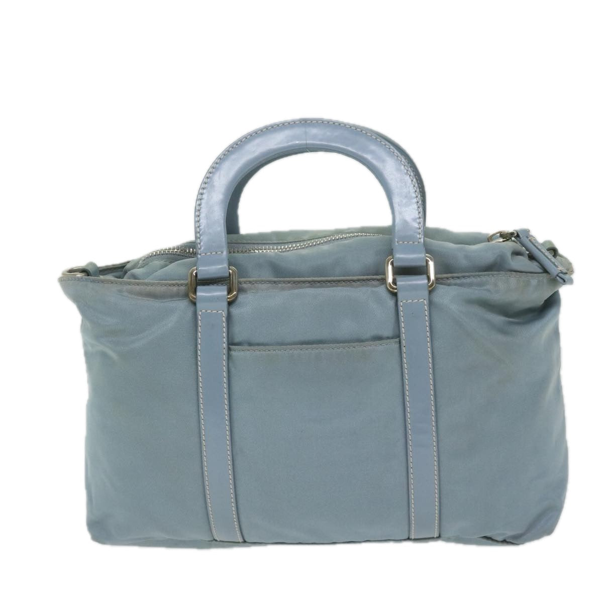 PRADA Hand Bag Nylon 2way Light Blue  63525