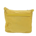 PRADA Shoulder Bag Nylon Yellow  63526