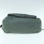 PRADA Shoulder Bag Nylon Green  63530