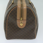 CELINE Macadam Canvas Boston Bag PVC Brown  63609