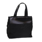 PRADA Hand Bag Nylon Black  63615