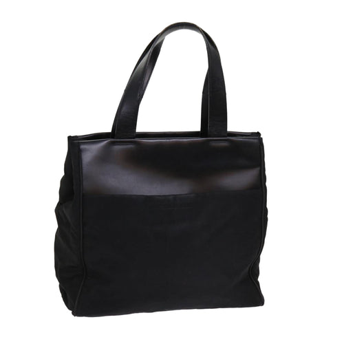 PRADA Hand Bag Nylon Black  63615