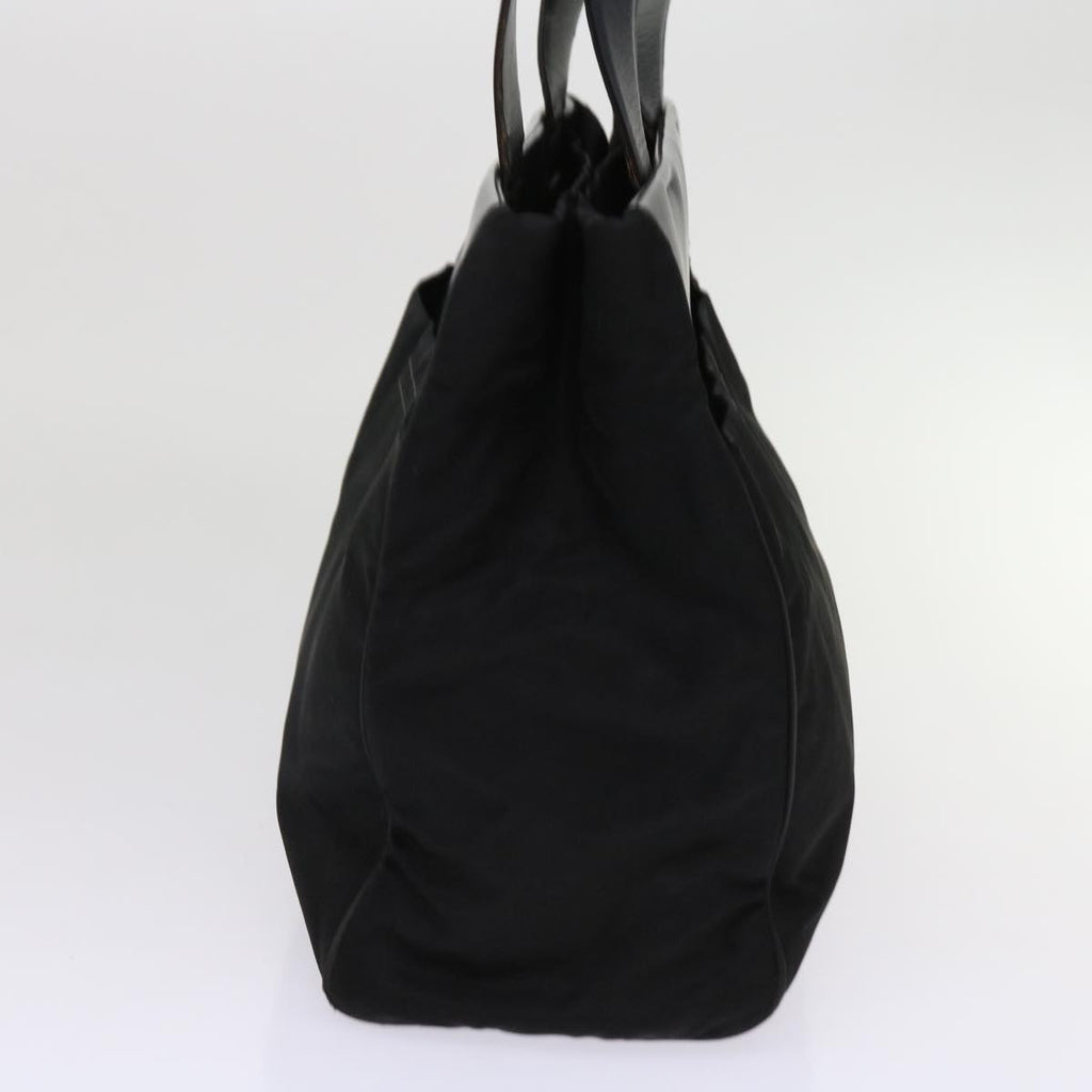 PRADA Hand Bag Nylon Black  63615
