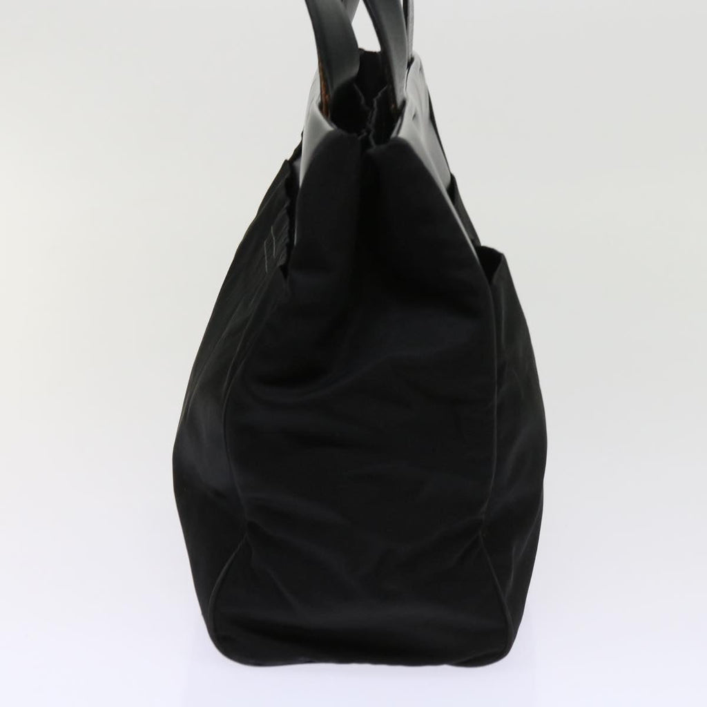 PRADA Hand Bag Nylon Black  63615