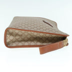 CELINE Macadam Canvas Clutch Bag Beige  63618