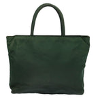 PRADA Hand Bag Nylon Green  63631