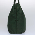 PRADA Hand Bag Nylon Green  63631
