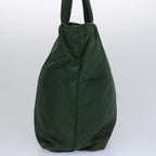PRADA Hand Bag Nylon Green  63631