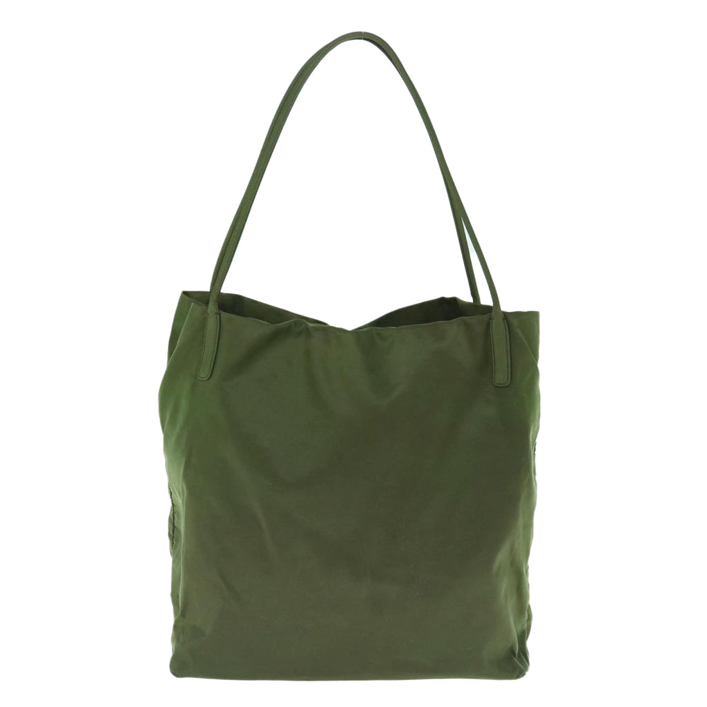 PRADA Shoulder Bag Nylon Khaki  63632