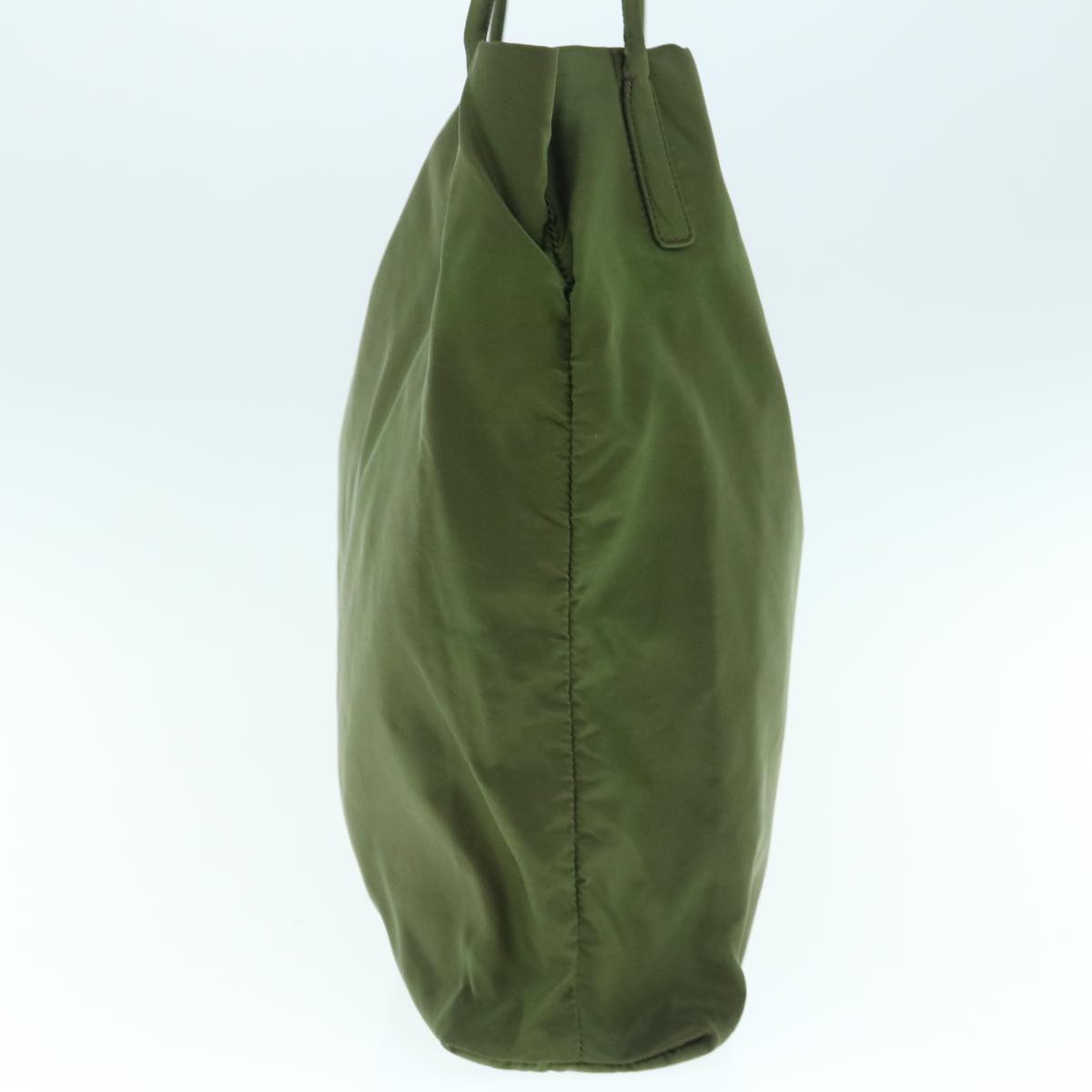 PRADA Shoulder Bag Nylon Khaki  63632