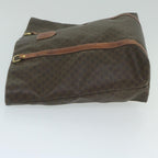 CELINE Macadam Canvas Tote Bag PVC Leather Brown  63637