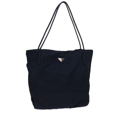 PRADA Shoulder Bag Nylon Navy  63638