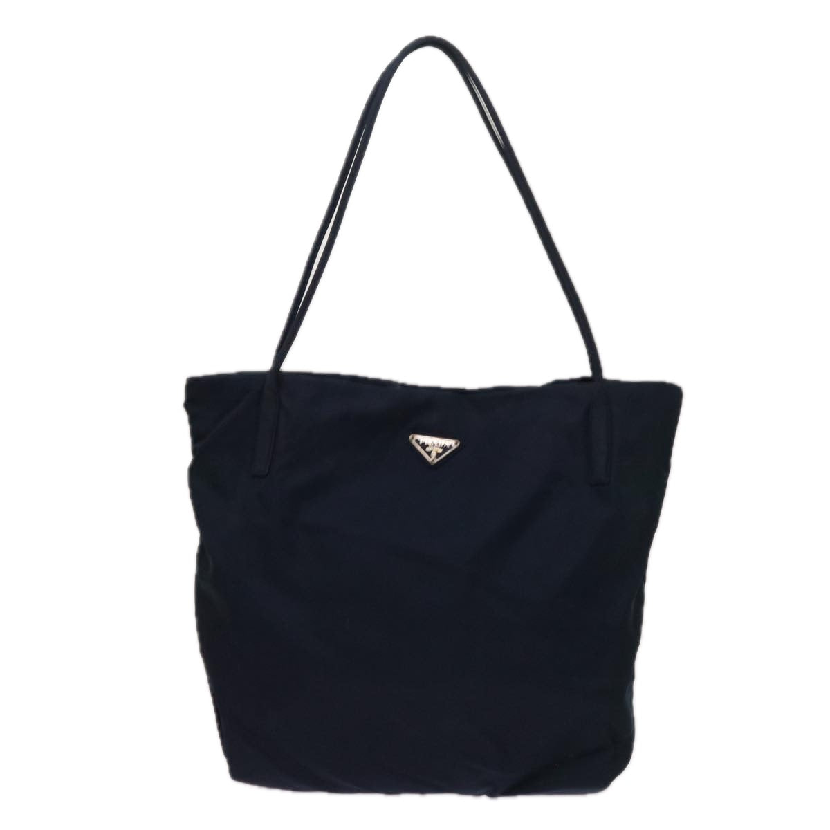 PRADA Shoulder Bag Nylon Navy  63638