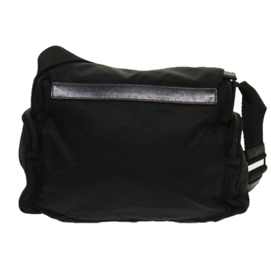 PRADA Shoulder Bag Nylon Black  63639