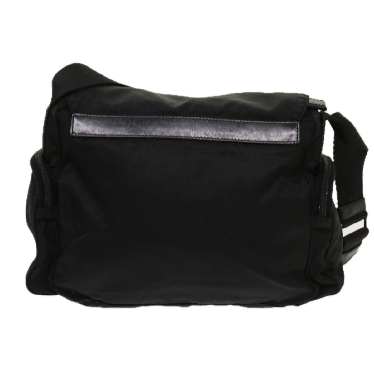 PRADA Shoulder Bag Nylon Black  63639