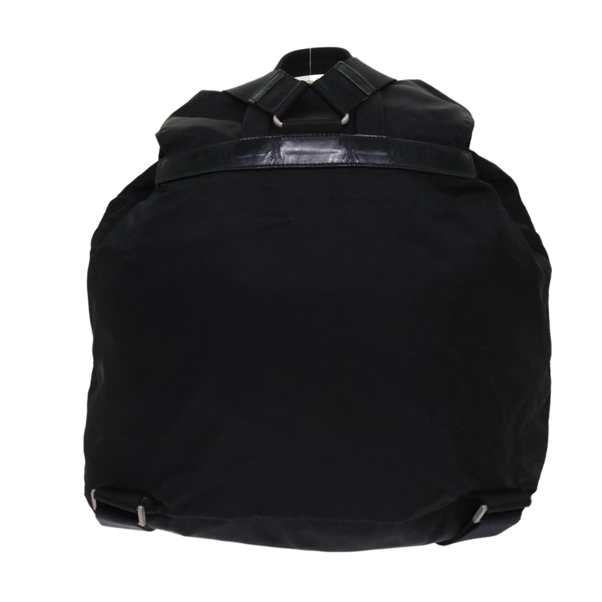PRADA Backpack Nylon Black  63670