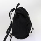 PRADA Backpack Nylon Black  63670