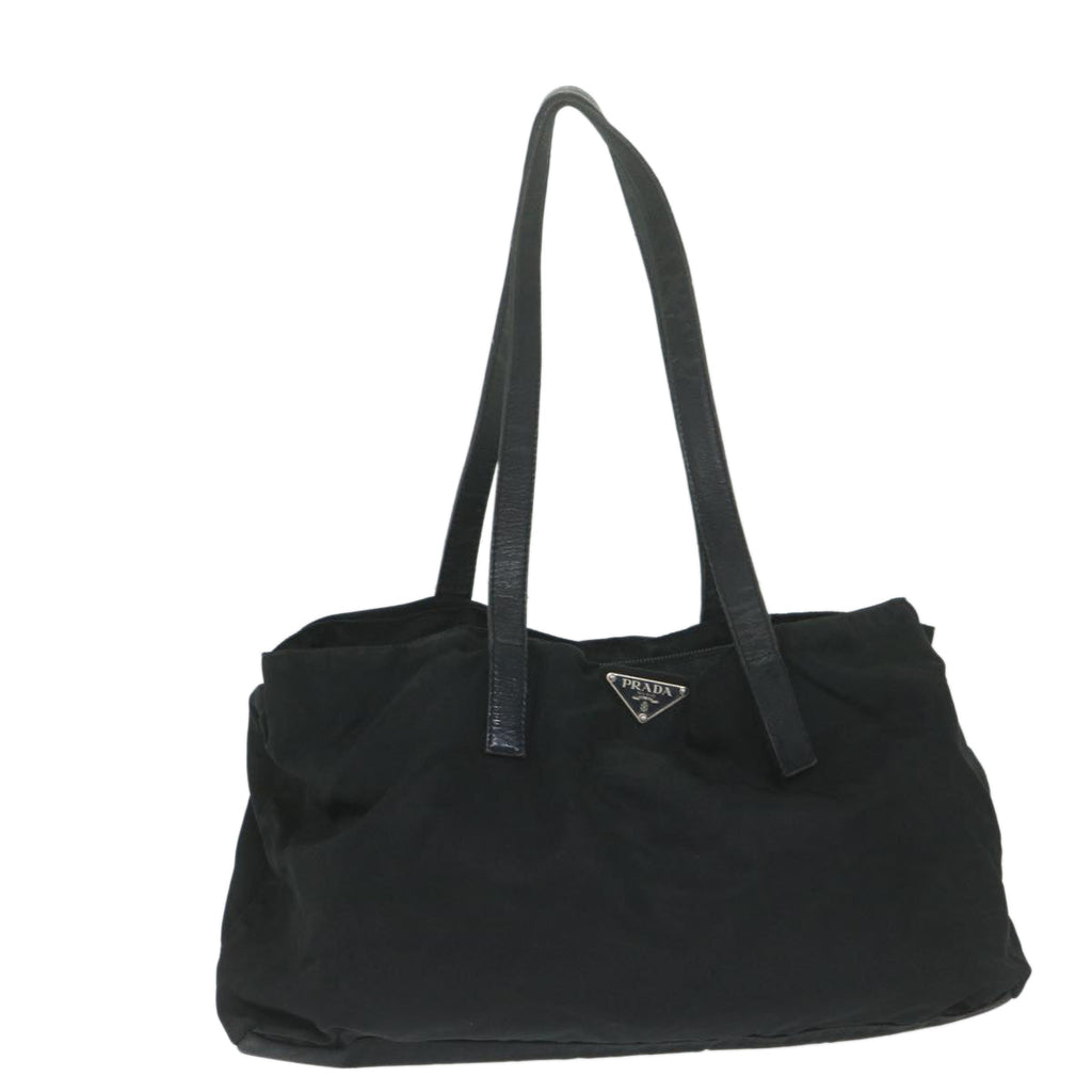PRADA Shoulder Bag Nylon Black  63675
