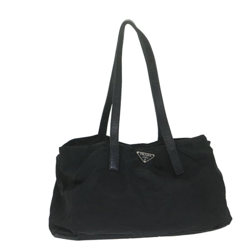 PRADA Shoulder Bag Nylon Black  63675