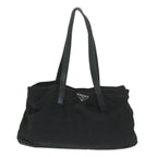 PRADA Shoulder Bag Nylon Black  63675