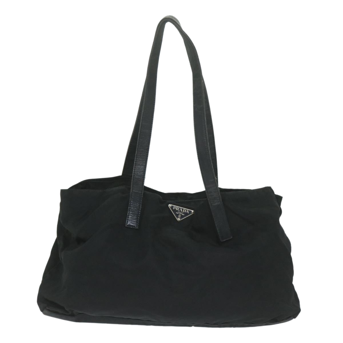 PRADA Shoulder Bag Nylon Black  63675