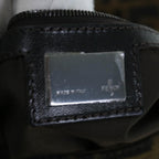 FENDI Zucca Canvas Mamma Baguette Shoulder Bag Black Brown63693
