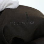 FENDI Zucca Canvas Mamma Baguette Shoulder Bag Black Brown63693