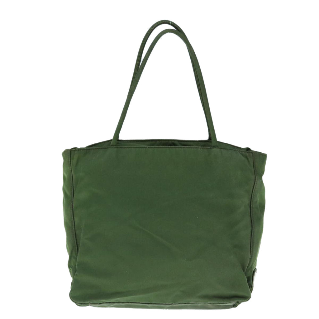 PRADA Hand Bag Nylon Green  63703