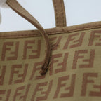 FENDI Zucchino Canvas Tote Bag Pink 8BH07363734