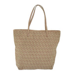 FENDI Zucchino Canvas Tote Bag Pink 8BH07363734