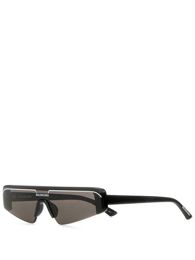 Balenciaga Women's Logo Ski Flat Square Sunglasses
