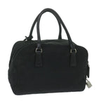 PRADA Hand Bag Nylon Black  63754