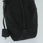 PRADA Hand Bag Nylon Black  63754
