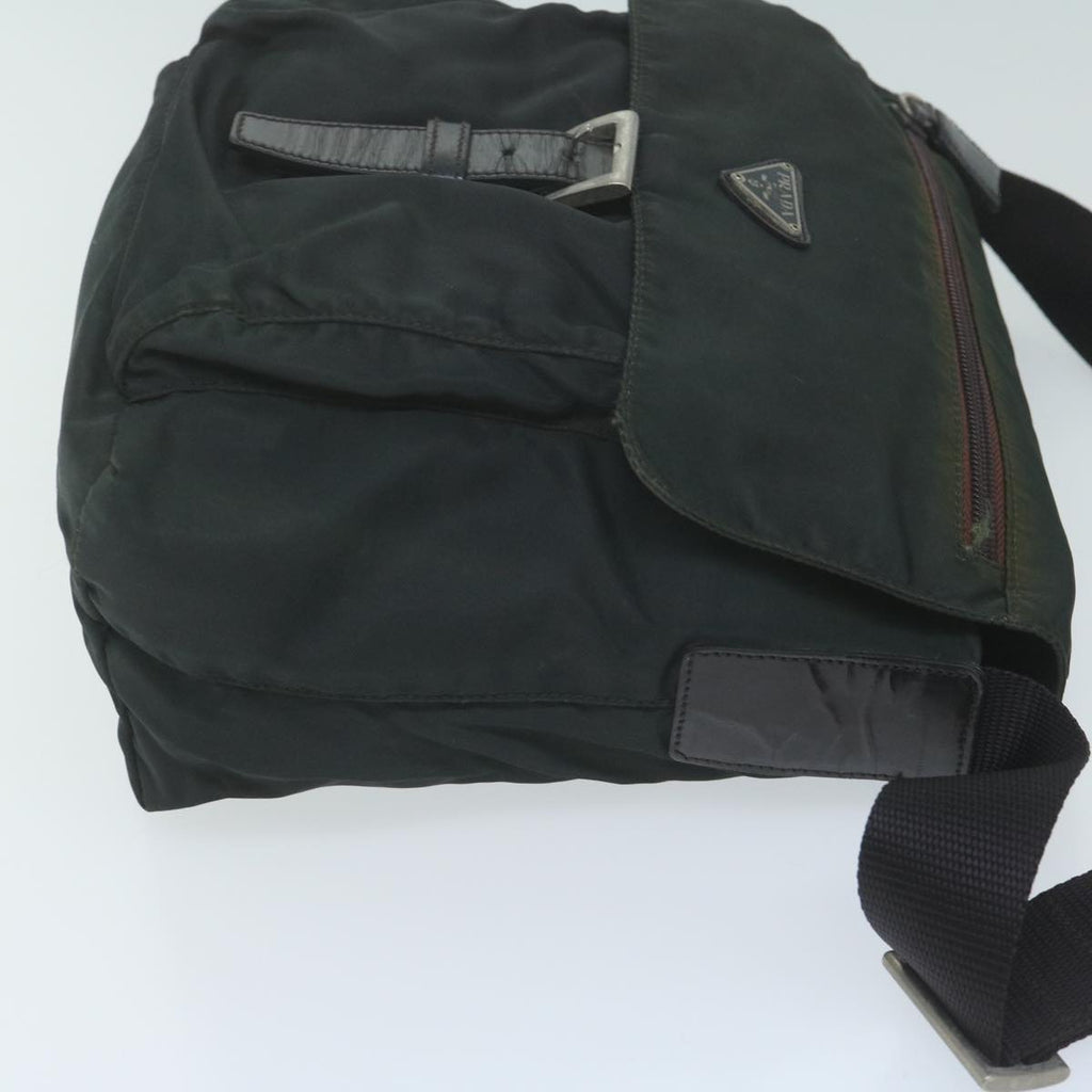 PRADA Shoulder Bag Nylon Black  63791