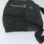 PRADA Shoulder Bag Nylon Black  63791